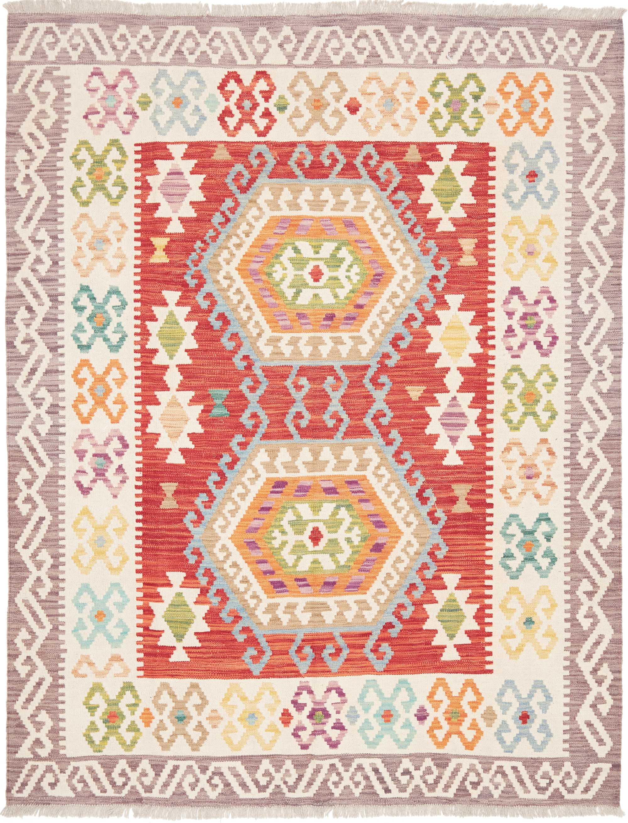 Teppich 150x150 - Kelim 151 x 149 cm