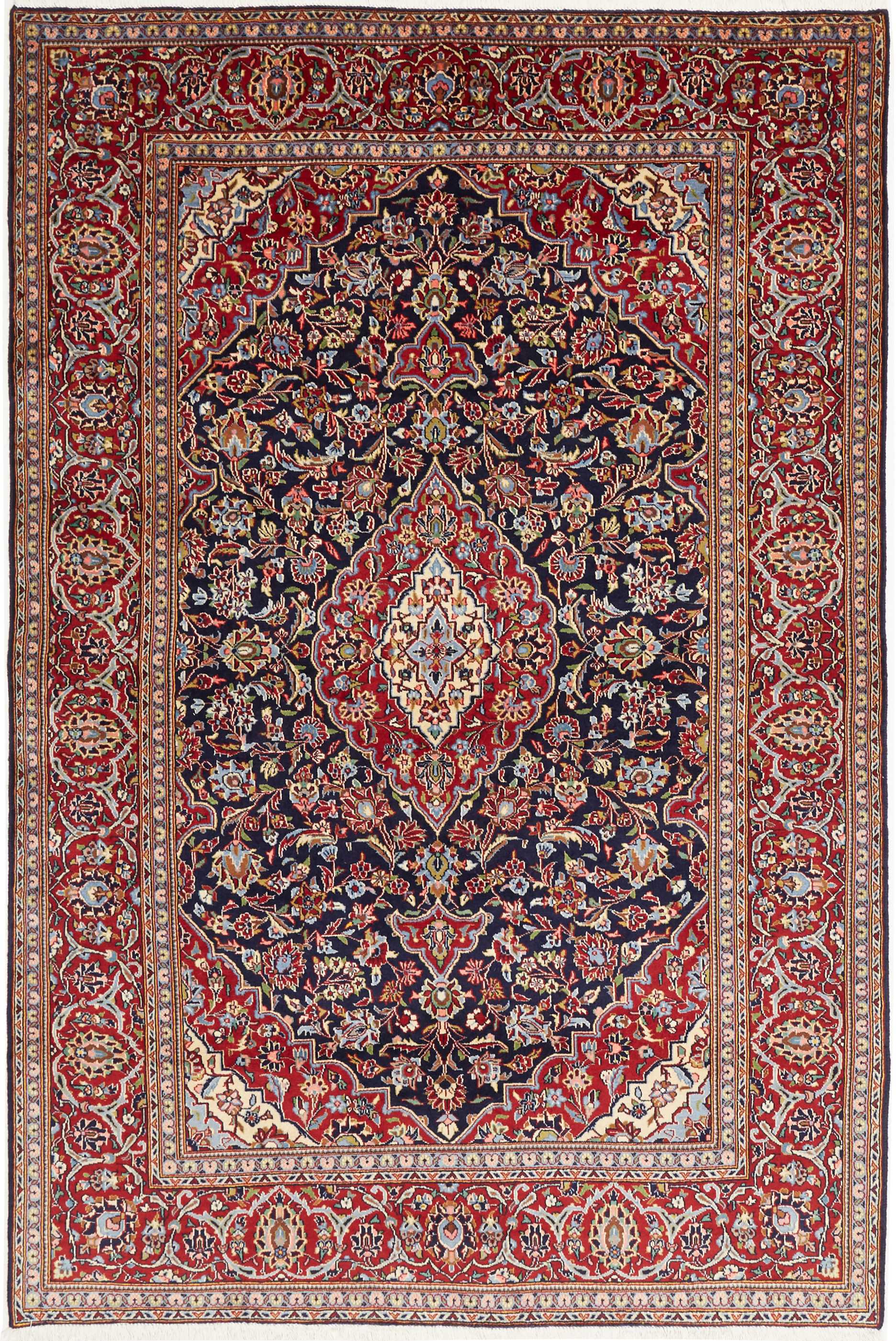 Teppiche 140x200 - Kashan 133 x 209 cm