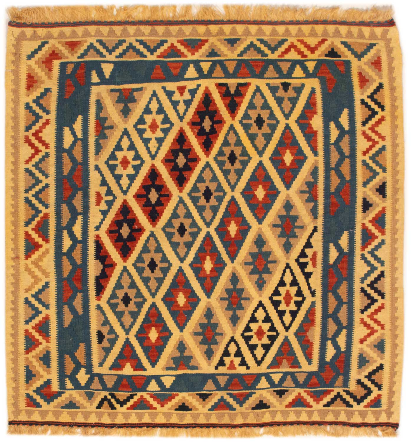 Kelim Teppiche Quadratisch - Kelim 102 x 105 cm