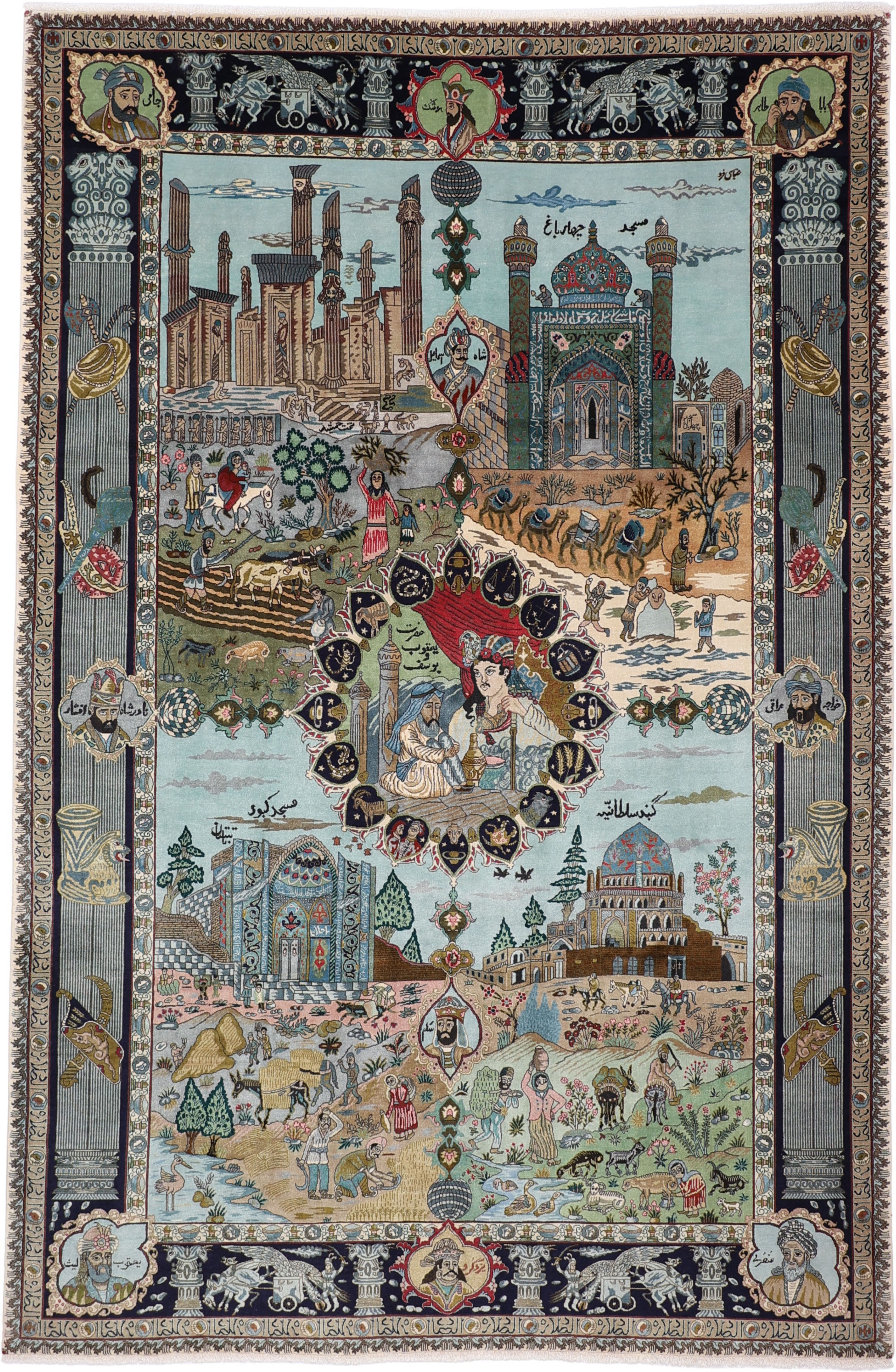 Antique Tabriz - Tabriz 198 x 300 cm