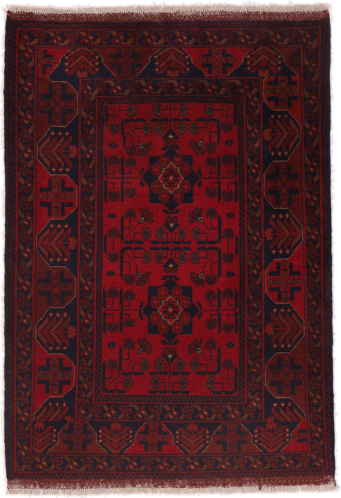 Tapis afghan noué à la main - Tapis tissé à la main - Tapis afghan fait à la main