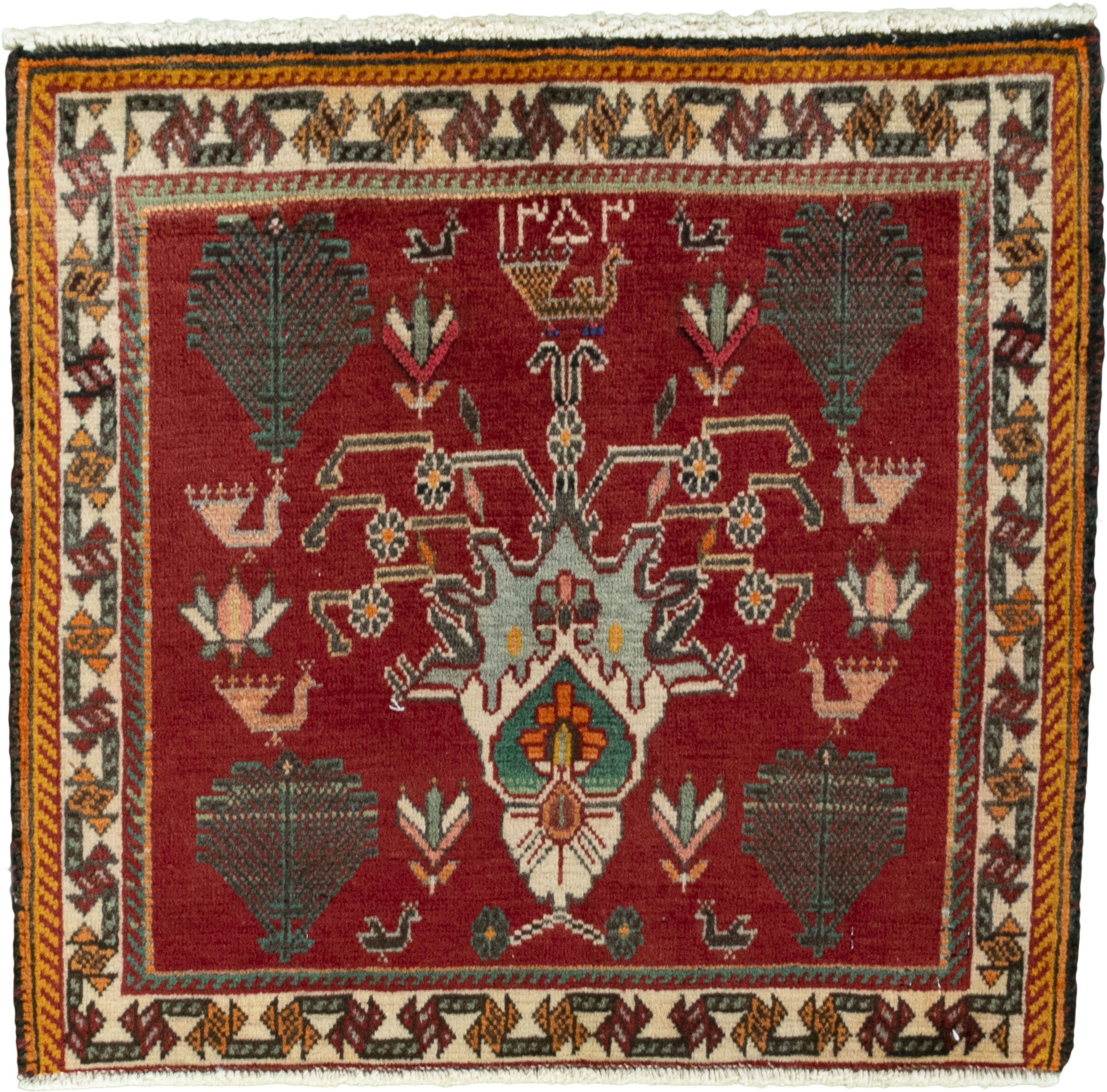 Teppich 50x50 - Shiraz 58 x 56 cm