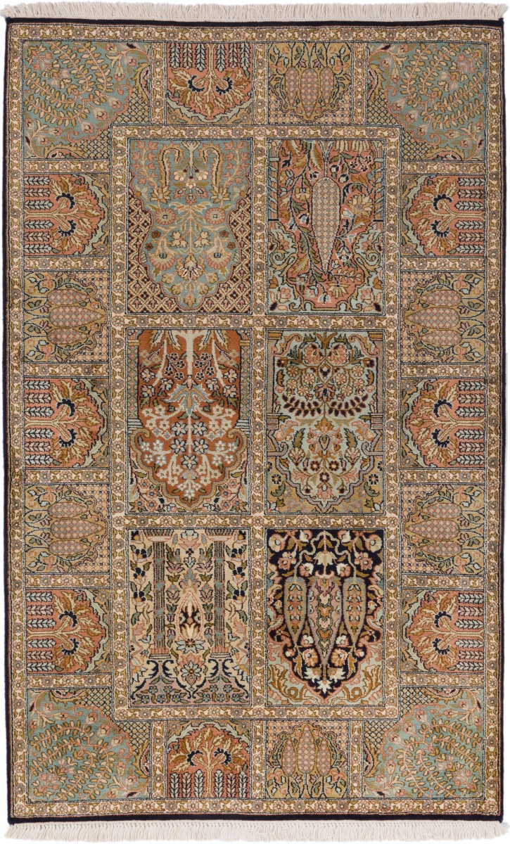 Seidenteppiche - Kashmirseide 97 x 155 cm