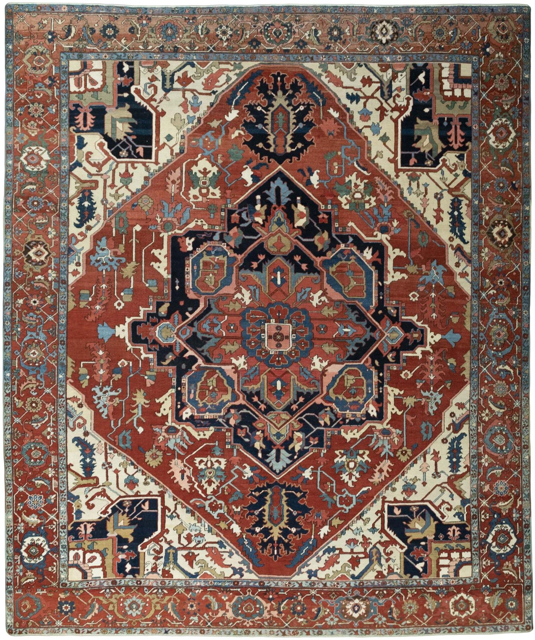 Antike Teppiche - Heriz 328 x 391 cm