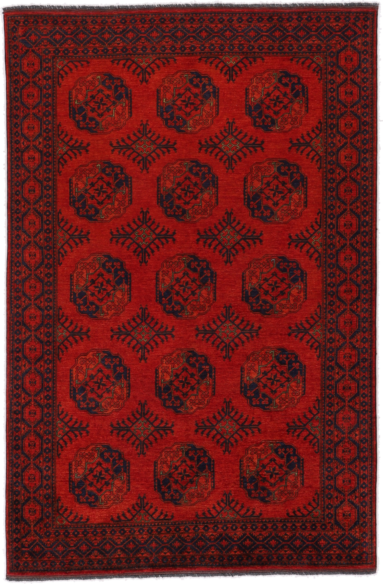 Afghan Teppiche 200x300 - Afghan 201 x 306 cm