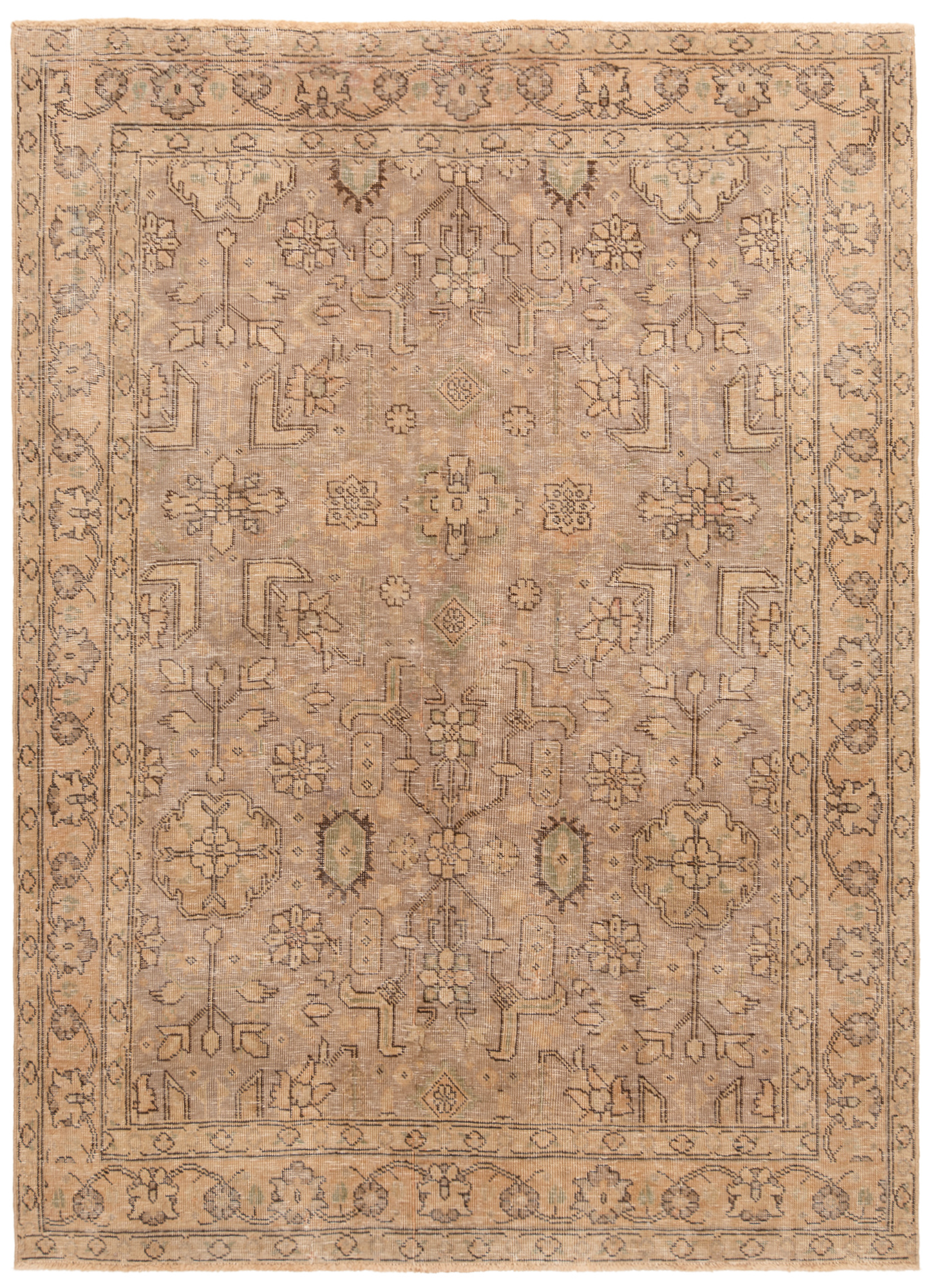Teppiche 140x200 - Vintage original 144 x 197 cm